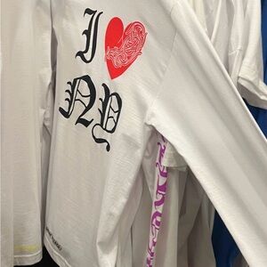 White 'I Love NY' Kids Shirt